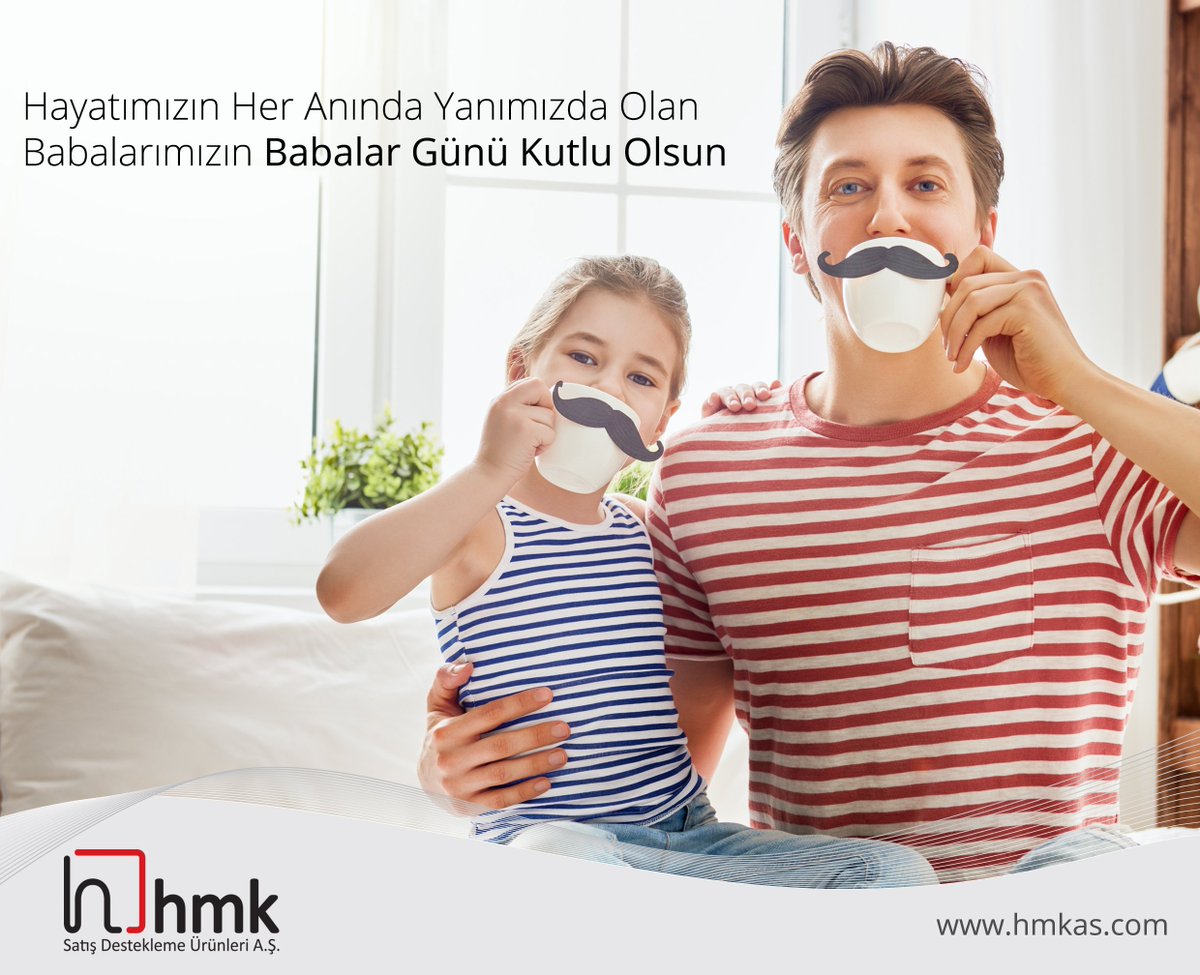 Hayatımızın Her Anında Yanımızda Olan Babalarımızın Babalar Günü Kutlu Olsun.  #babalargünü #babam #babalargünükutluolsun hmkas.com