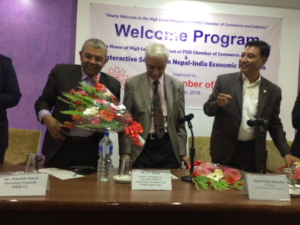 Image result for PHDCCI Delegation Visits Nepal to Activate India-Nepal
