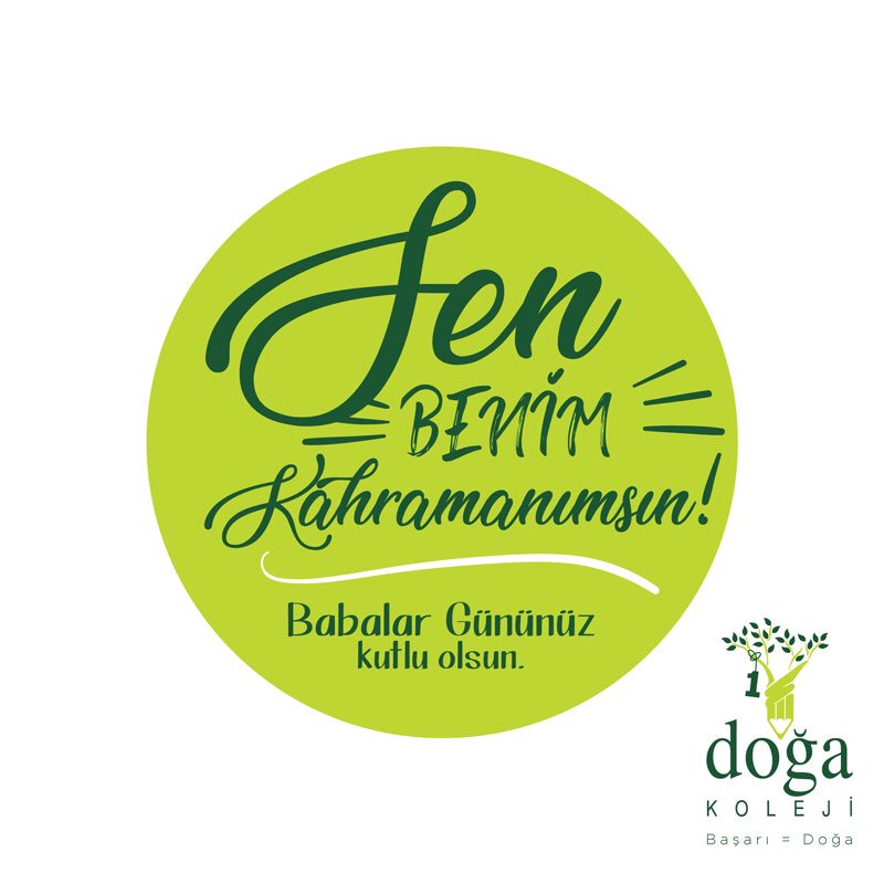 Tüm babaların Babalar Günü kutlu olsun!