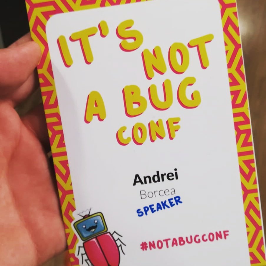 hustlercoder_'s tweet image. Un ringraziamento per questa bellissima esperienza.Una community nasce proprio così.
#notabugconf #Talk #speaker