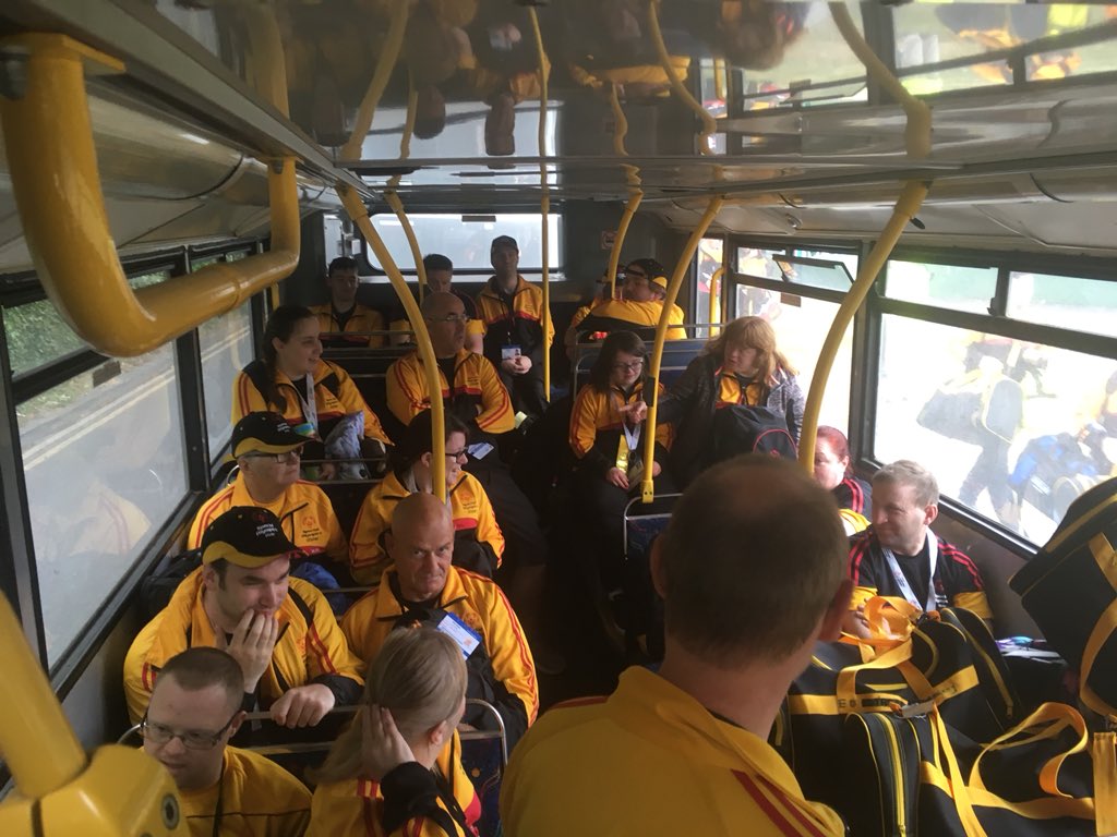 SOI_BRIANMCG's tweet photo. @SO_Ulster swimmers all ready for the last day!!! Many thanks to all the bus drivers for taking us everywhere all week so quickly &amp; safely @SOIreland https://t.co/N4iwzKiYxl