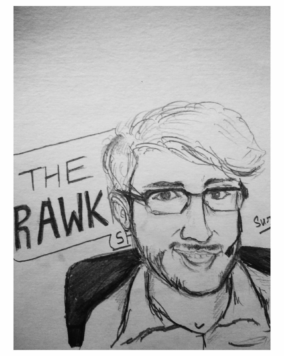 SuryadiptaG's tweet photo. #Therawknee tribute to you rawknee https://t.co/CpwGAr63Q2