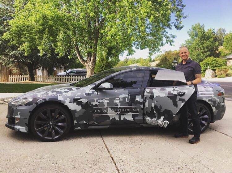 Veterans Program at <a href="/Tesla/">Tesla</a>. Top post on Reddit. <a href="/elonmusk/">Elon Musk</a> You are an all around great person.