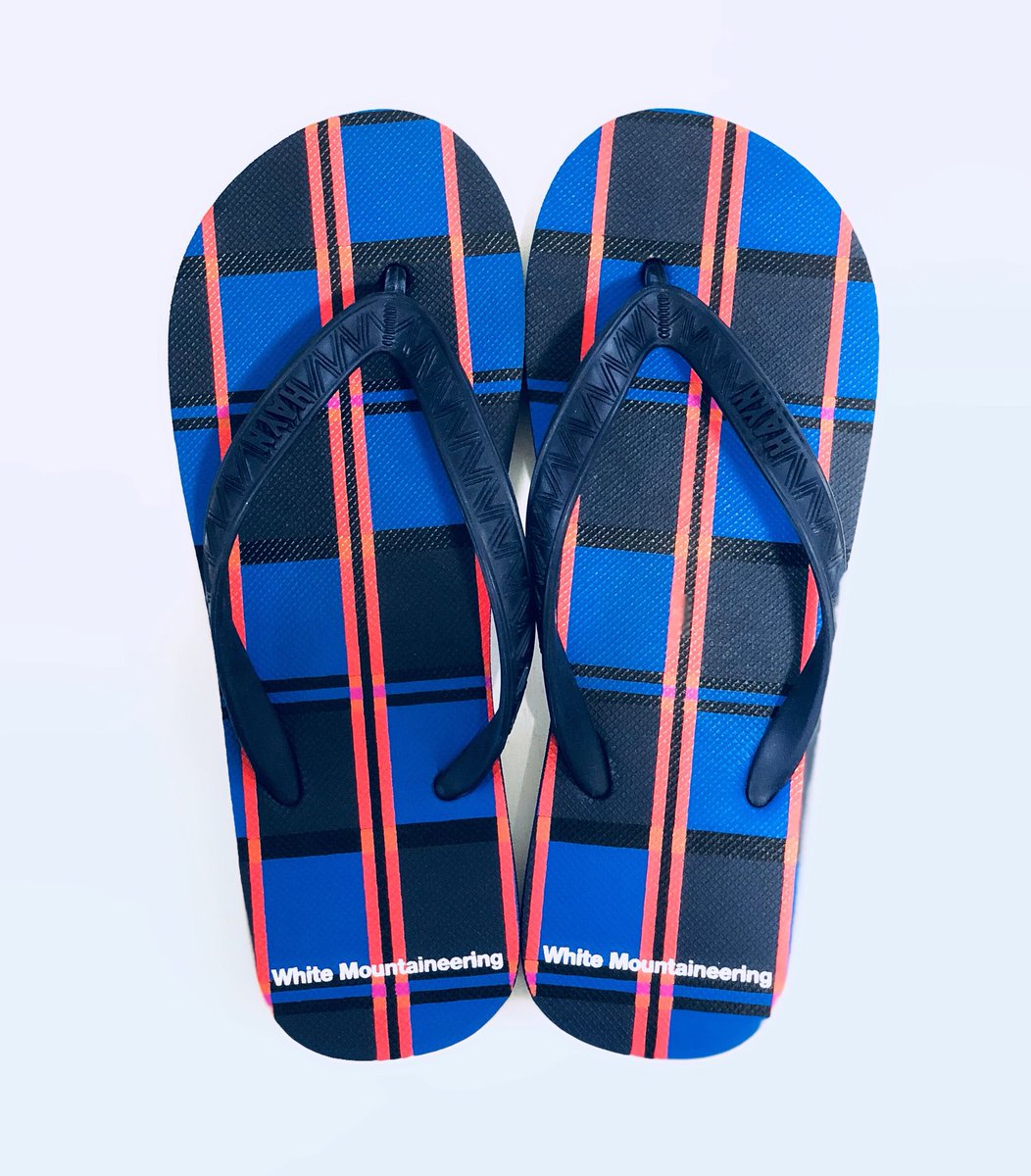 WMountaineering's tweet photo. White Mountaineering × HAYN LARGE CHECK Beach Sandal.Releasing 23rd (Sat) June.
#whitemountaineering #18ss #HAYN #beachsandal #largecheck
https://t.co/8UDJlmGKvK https://t.co/LuqL5BGUx3