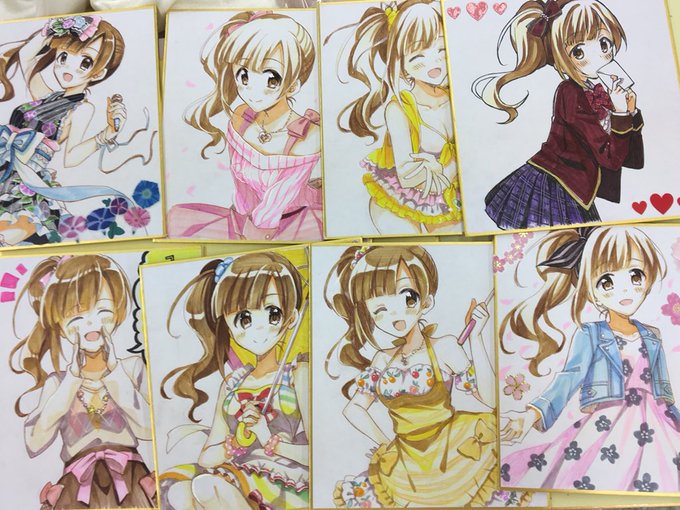 今日の色紙です!机に並んでないので、お声がけ下さい。 