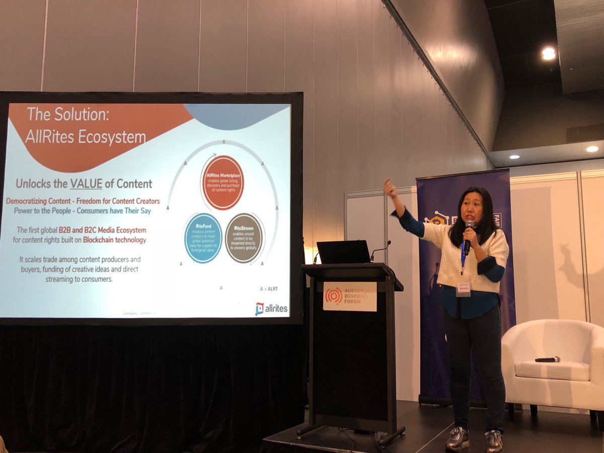 mgleveille's tweet photo. @khlc2018 unlocking #value of #digitalcontent #Blockchain #DLT #B2B #B2C #Melbourne @ABF_Events #microtrans #marketplace https://t.co/sdCPxUL1XH