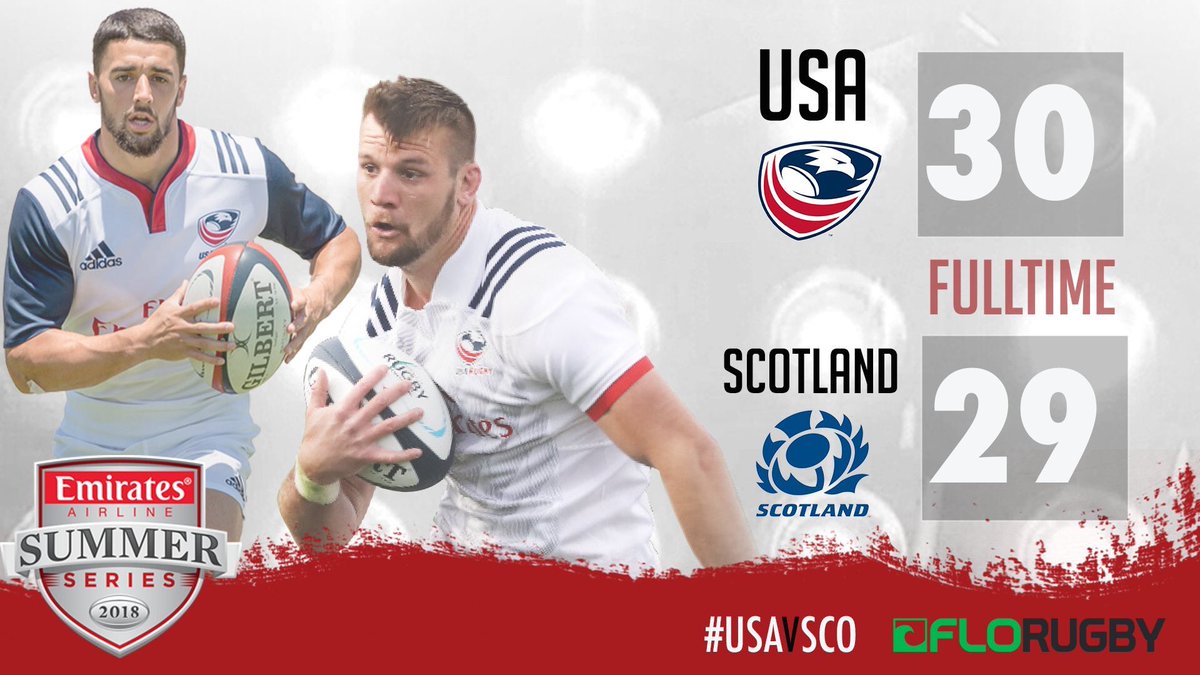 coachjohnshoop's tweet photo. If you don’t follow rugby, this is a big deal! @USARugby is a world force! Congratulations! #USAvsScotland https://t.co/1M2jZtbppn