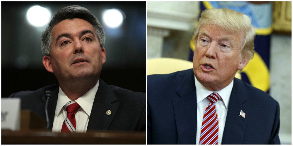 ReformTenn's tweet image. Donald Trump would “probably” support legalizing Colorado’s marijuana industry — through bid by Cory Gardner and Elizabeth Warren reformtn.org/donald-trump-w…