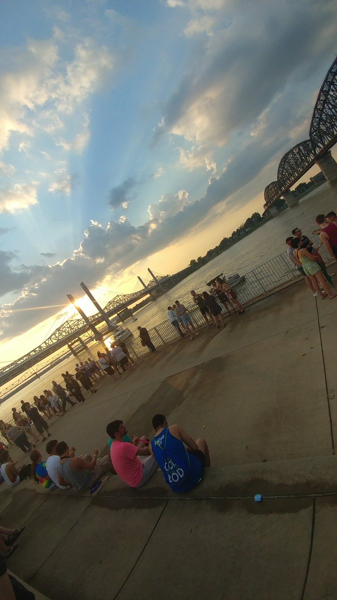 TomeVampire's tweet photo. Had an amazing day with the love of my life @Arkhayla and best friend @AndyNorvak at #Pride it was beautiful, hot, then rain, then hot again. Lol. @PrideInKY. https://t.co/CanvwIferr