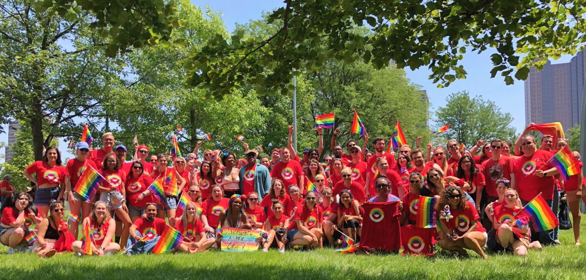sarah_hunsucker's tweet photo. What an incredible day celebrating #ColumbusPride with our @Target team!!! Thank you to the amazing team members in D169 &amp; D173 who showed their support today!! #TakePride ❤️🧡💛💚💙💜 @apolice @KellySakai1 @rickd0055 https://t.co/t371aPtX2c