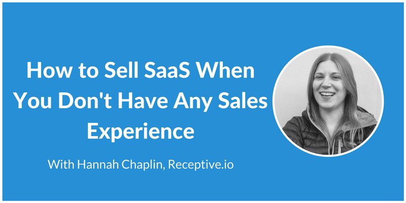 saasclubio's tweet photo. How to Sell #SaaS When You Don’t Have Any Sales Experience with @HanChaplino @receptiveio https://t.co/ljfW95HlwO https://t.co/ZoDu20VEgu