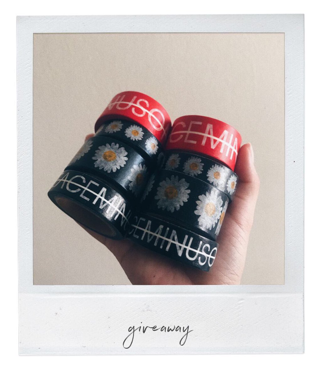 xbbvipx's tweet photo. 💝 nothing much, just rt to get a set of these inspired tapes! will choose 2 winners next week 💝 https://t.co/3qaKEefVug