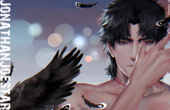 #JOJO #JJBA #ジョジョ #jonathanjoestar ジョナサン!时常会想乔纳森和迪奥的身体合为一体后明明是大乔的身体比例更多,要是有一天意识觉醒抢占了主导权会怎么样呢~大概是这种脑洞画面~ 