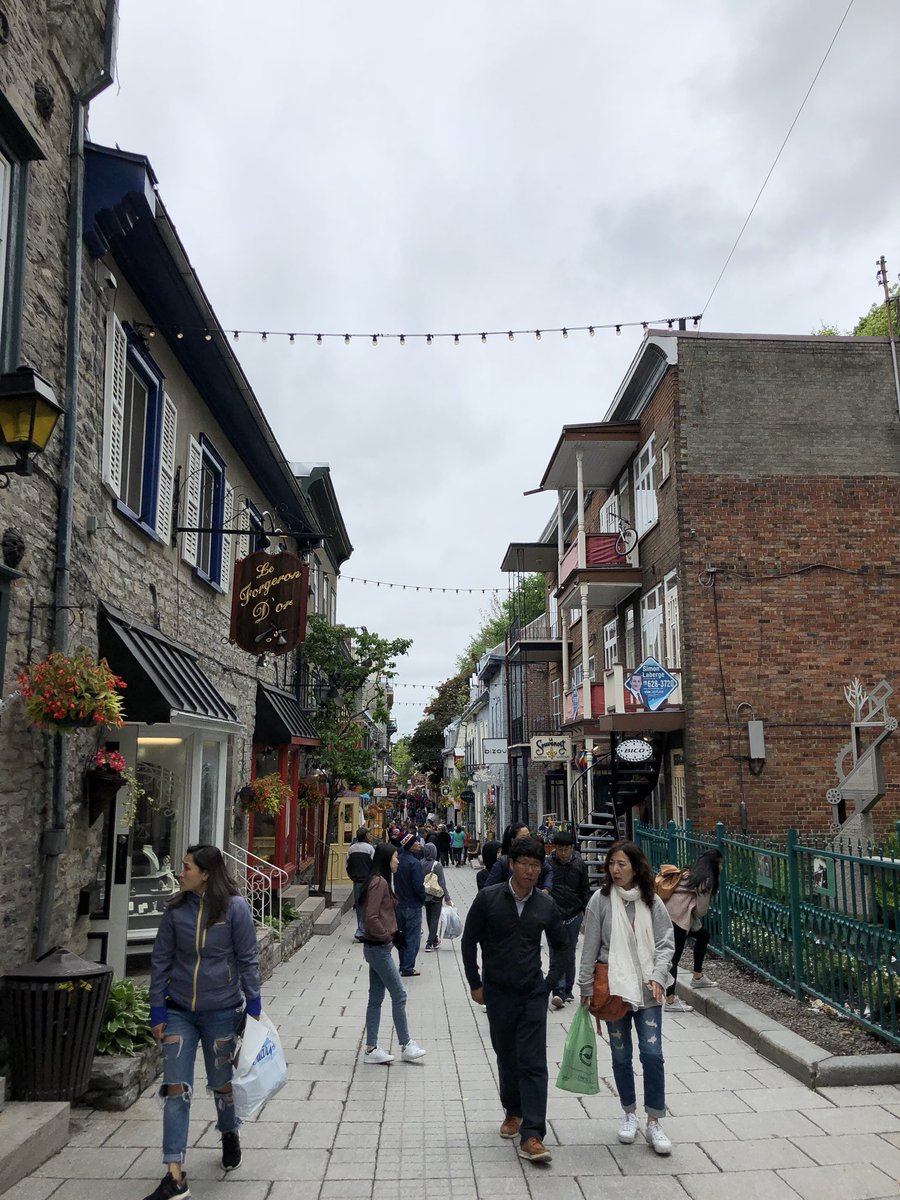 JaimeWouters's tweet photo. Gr 7/8 Quebec trip. Thank you to well behaved students, the supportive parents who sent them and the team of teachers who made this such a fun trip. #seeinghistory #atetoomuchmaplesyrup https://t.co/qPT0pPXfUo