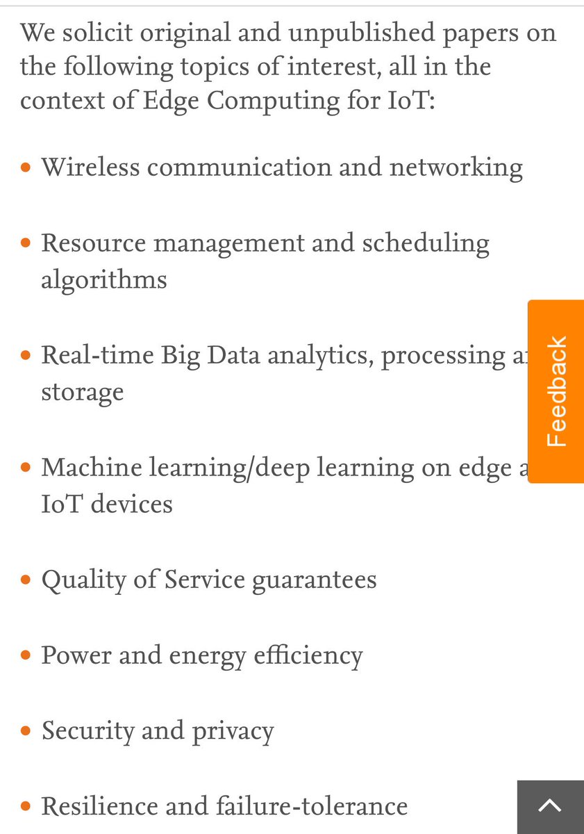 RaymondChooAu's tweet image. Journal of #SystemsArchitecture: Special Issue on #EdgeComputing for #IoT journals.elsevier.com/journal-of-sys… #CfP