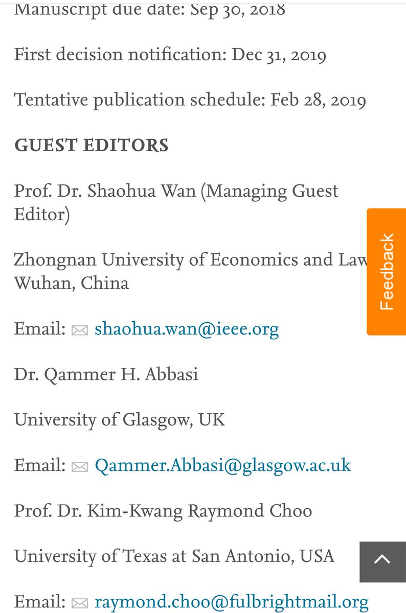 RaymondChooAu's tweet image. Journal of #SystemsArchitecture: Special Issue on #EdgeComputing for #IoT journals.elsevier.com/journal-of-sys… #CfP