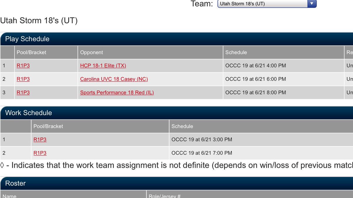StormUtah's tweet photo. Things just got real!!! Nationals pools are out!!!! Utah Storm plays teams from Texas, North Carolina and Illinois on the first day!!! ππ
#Storm #Nationalsherewecome #UtahRepresent #Herecomesthestorm!! @AAUVolleyball https://t.co/Wb2i0VRuKd
