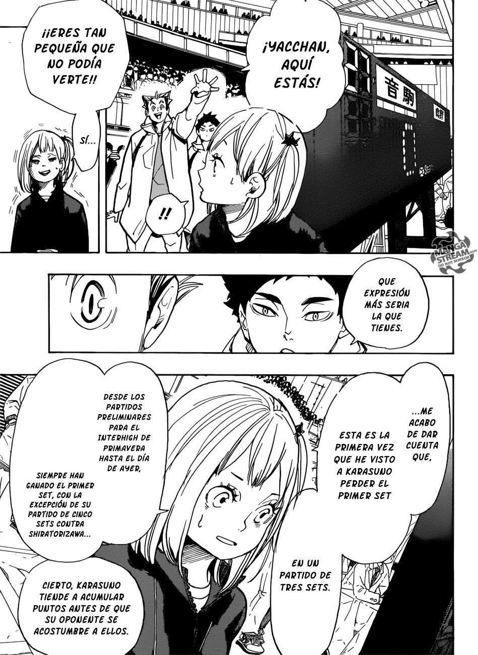 Todo Manga Anime Haikyuu 306 En Espanol Apuntar ハイキュー Haikyuu Manga T Co 0spcjs4ukb T Co Gx43tayjzc Twitter