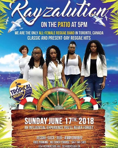 Catch us at Tropical Nights tomorrow for a special #rayzalution Fathers Day performance. This is one you don't want to miss!