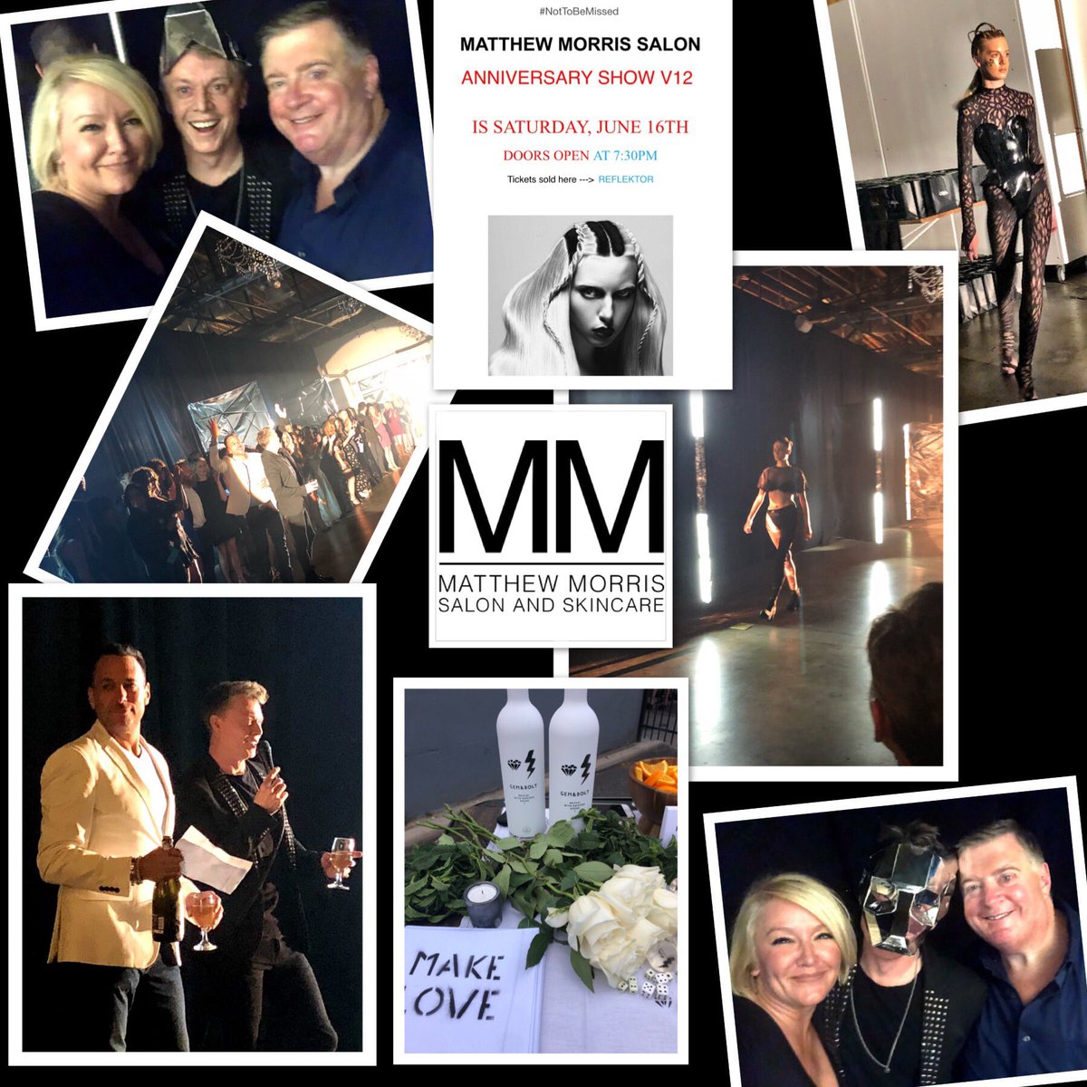 DenverKasia's tweet image. Cheers to my amazing #sheargenius Matthew Morris @mmsalondenver on your 12th Anniversary Show #REFLEKTOR #MorrisCode