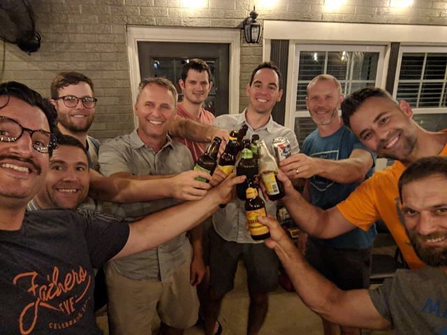 DadlinessTweets's tweet image. #FathersEve Cheers to dads!  Great convo with great dads!  #dadliness #dads #dad #dadlife #fathersday2018 #fathersday #RadDad. Thanks to all the dads for coming out! ift.tt/2yhyCI9