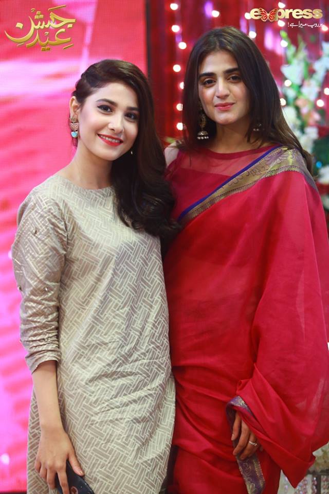 ShowbizAndNewz's tweet photo. Awesome clicks of #HiraSalman from Eid special show of Day-2 on #ExpressEnt.
#Eidshow #Eid #Eid2018 #EidulFitar
#EidulFitr #EidMubarak #EidSpecial https://t.co/8uYheTEkLM