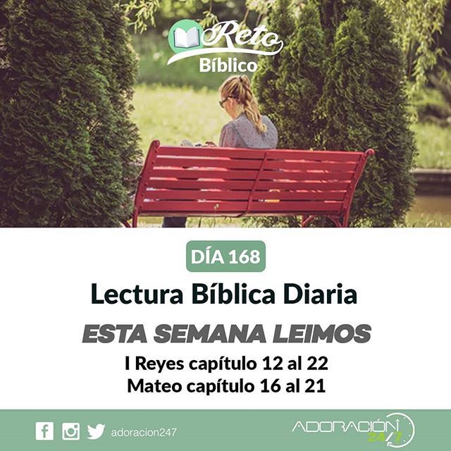 247mglobal's tweet photo. Ya terminamos la semana.
📖 ¡Ponte al día!
Haz un repaso de todo lo que hemos leído en la semana. ¡Aparta 20 minutos diarios que cambiarán tu vida! 🕚
Comenzamos el año de la mejor manera, Leyendo la palabra de Dios. 📚
#Biblia #LecturaBiblica #Devoc… https://t.co/0nOWFMdGGr https://t.co/cUwOW1xPwS
