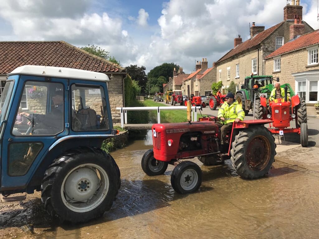 BakeryHovingham's tweet photo. Tractor Run. #hovinghambakery #tractorrun #tractors #bigtractors #smalltractors @HovinghamV @VisitHelmsley @VisitRyedale https://t.co/JE5FVA6vh9