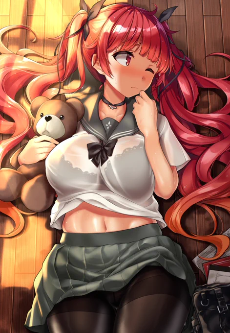 雨上がりのホノルルちゃん#アズールレーン 