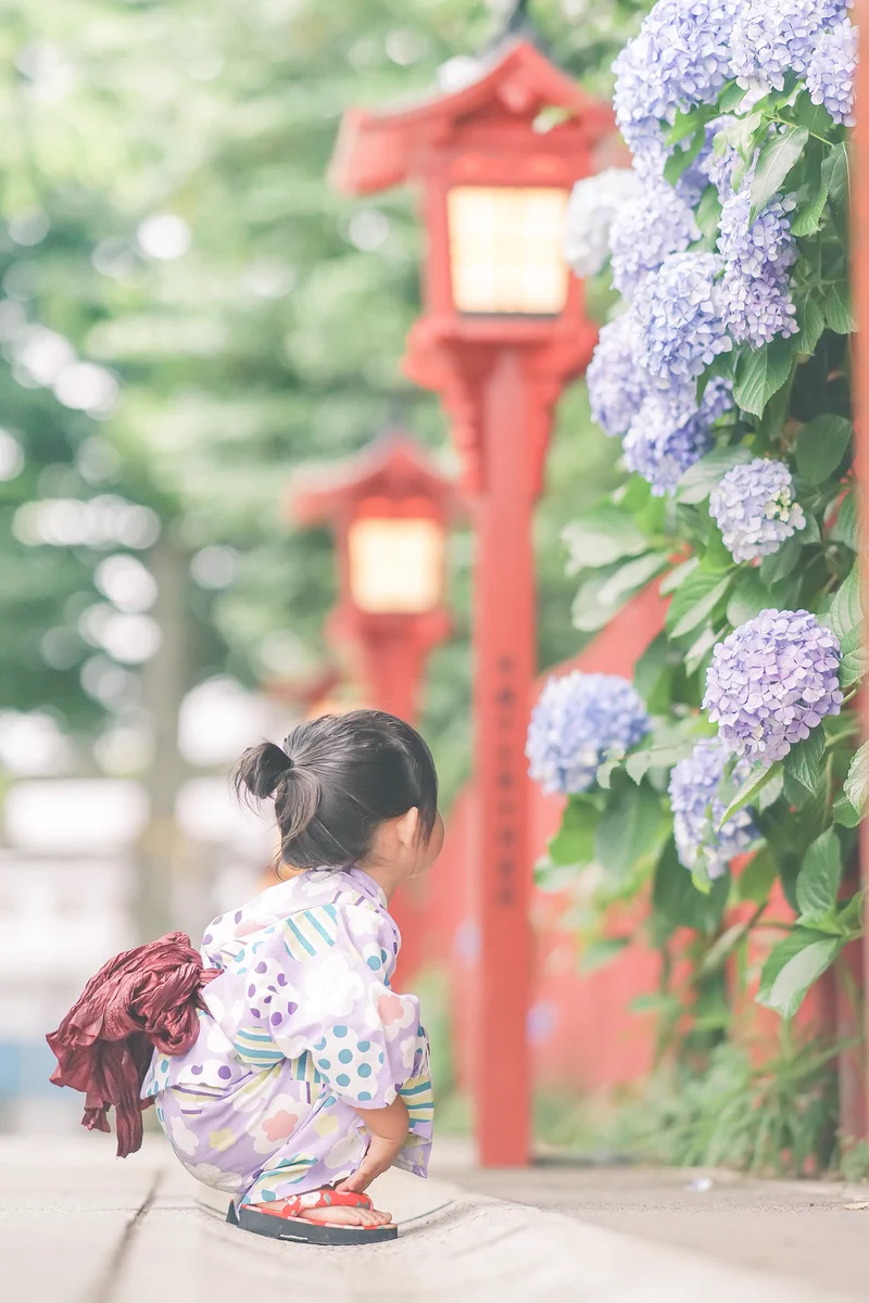 これはまじでかわいいｗｗ浴衣と神社と女の子が合いすぎてほんと可愛いｗ