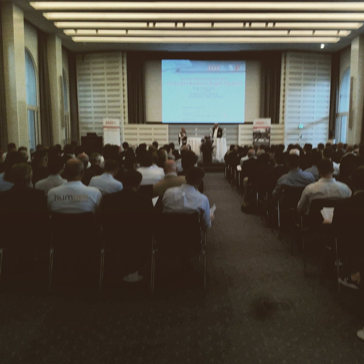 Wir sind auf dem Business Angel Tag #Hamburg. Es geht gerade los. Morgen präsentieren wir uns mit einem Messestand. #businessangels #startups #startup