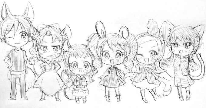 プリキュアオールスターズのtwitterイラスト検索結果 古い順