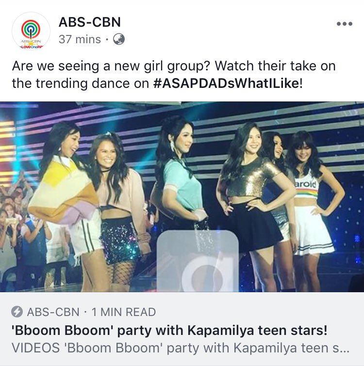 vroom_____'s tweet photo. Are we seeing a new girl group? Watch their take on the trending dance on #ASAPDADsWhatILike!
https://t.co/NsXjiC3ObK @iamAndalioLoisa @ASAPOFFICIAL @starmagicphils https://t.co/sWqI6HbJiq