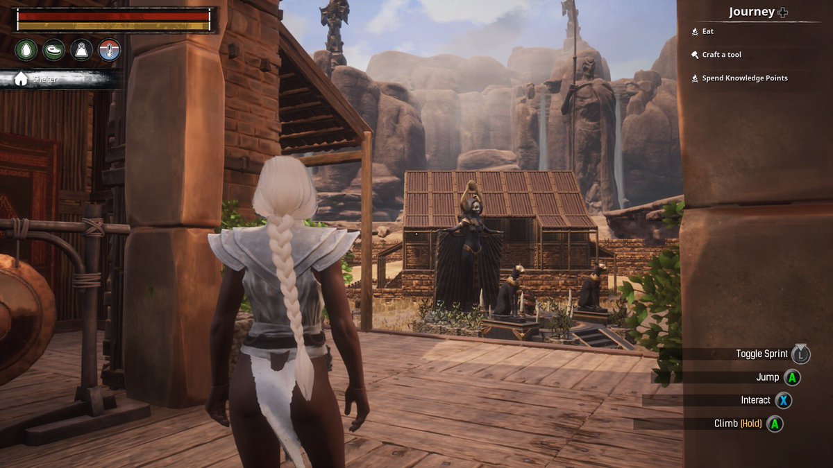 Battle_5Star's tweet photo. #ConanExiles  #lovethisgame  🌞 wish we could have walking/sitting thralls 💕 https://t.co/wfyn4BrU3P