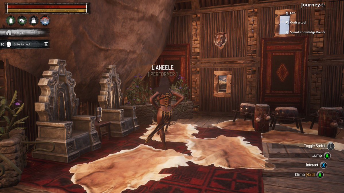Battle_5Star's tweet photo. #ConanExiles  #lovethisgame  🌞 wish we could have walking/sitting thralls 💕 https://t.co/wfyn4BrU3P