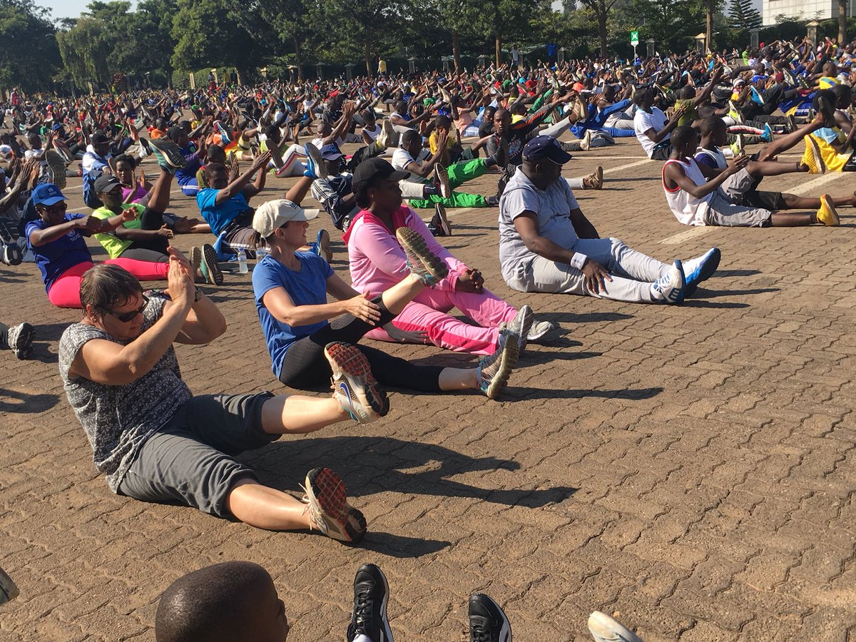 JohnPeter_RWA's tweet photo. The best thing we can do for our #health is to take control of it! Look beyond he pill bottle to #healthylifestyle make Physical exercises a habits #Sports is the easiest way to go for #Healthyliving the Leadership of #Rwanda brought to you the #CarFreeDay as a good platform https://t.co/GmgziOKIdr