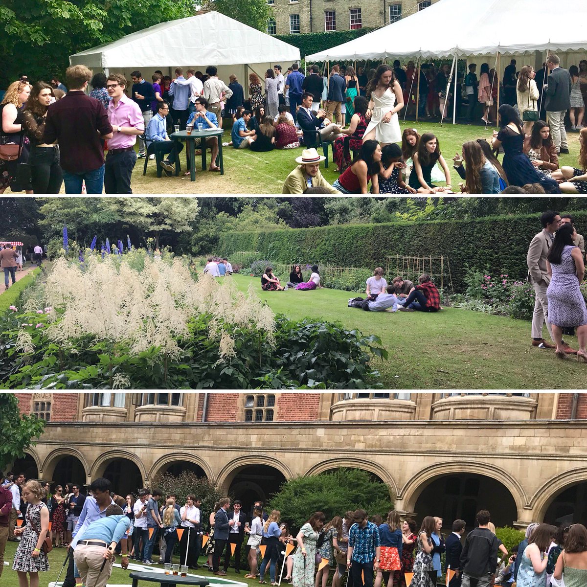 A great day at Sidney Sussex yesterday. Thanks for having us.