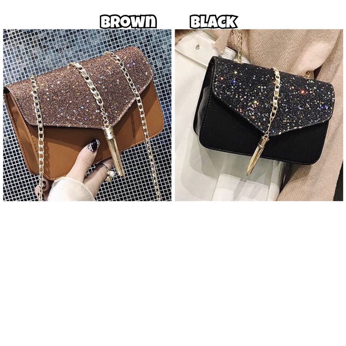 polaroidmurah_'s tweet photo. Vanese glitter sling bag

Ready stock
Rm35 exc postage
Black, brown

https://t.co/Hilh3CxDcE

@iklanbyus @RTNiaga @Promote_Bisnes @twt_rezeki @JualBeliKuantan @_SayaJual @ https://t.co/LmKGL4LuD2