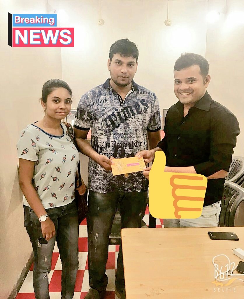ahabiryaani's tweet image. Tanbir Ahmed &amp;amp; Deblina Biswas wins the #RACE3 3D Atmos couple passes for today's 4:30 PM show at #Southcitymall #Kolkata #AhaContests #Aha  #LoveWhatYouEat #EatWhatYouLove
