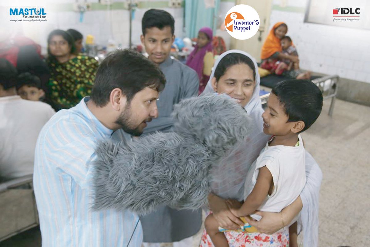 inventorspuppet's tweet photo. A wonderful Eid is celebrated with children suffering from cancer in Dhaka Medical College.Thanks MASTUL Foundation BANGLADESH 🌷 https://t.co/OpJVfNZNef