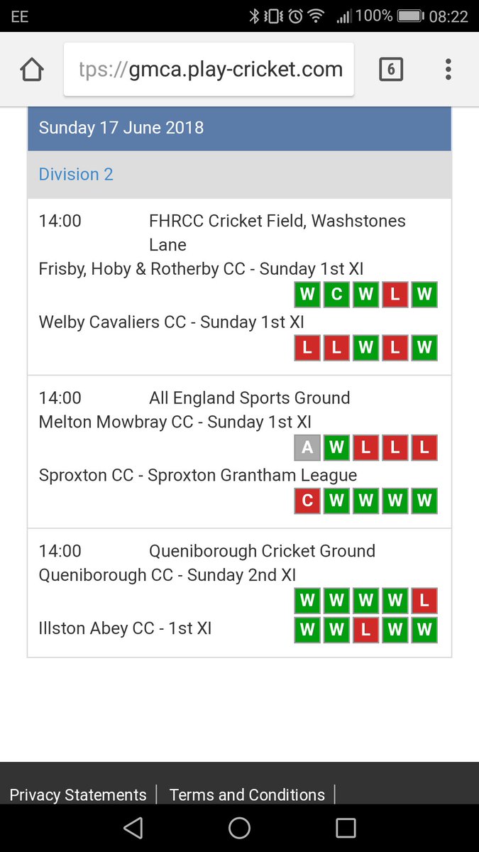 Fixtures for the weekend. One of <a href="/EGERTONPARKCC/">Egerton Park CC</a> or <a href="/silebytown/">Sileby Town CC</a> should break their duck as one of two games in the Prem. In form <a href="/bingham/">life</a> welcome <a href="/grantham/">Grantham</a> in division 1 and Sproxton look set to continue their winning ways against <a href="/meltoncricket/">MeltonCricket</a> in division 2