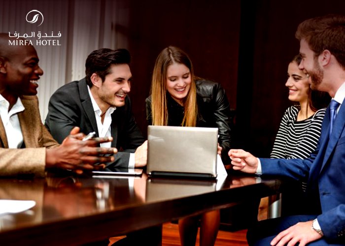 almarfa2's tweet photo. Connect with co-workers in our well-appointed meeting rooms where environment encourages results. 
Know more here: https://t.co/6ogciYSLfC 
#Business #Corporate #MirfaHotel https://t.co/QH6OMDRqdr