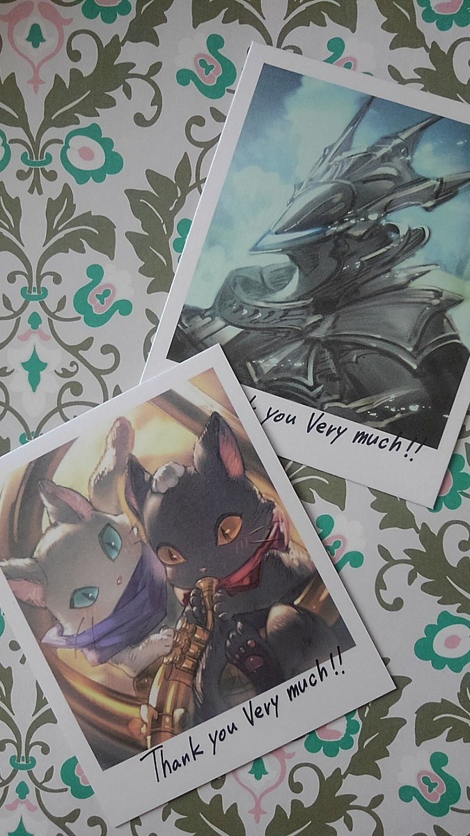 am_gamered's tweet photo. グラブルのホワイトデーのお返し、あまり見掛けなかったジャッチメントにゃんことサジタリウスです。
念のためサムネイルを小さくするため、ダミーを三枚混ぜました。
#グラブルホワイトデー2018 https://t.co/Mx5p9QvDat