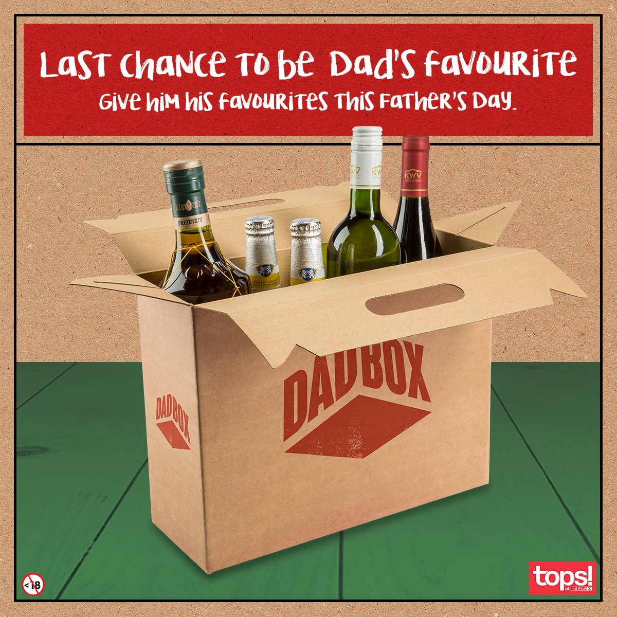 TOPSatSPAR's tweet photo. Share with us: what will you be filling your #DadBox with this #FathersDay? https://t.co/hzcSvrdymM