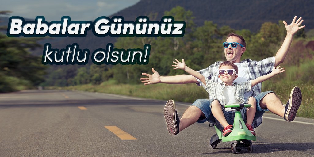 Yanlarında çok eğlendiğimiz babalarımızın #BabalarGünü kutlu olsun! 👨‍👧‍👦
