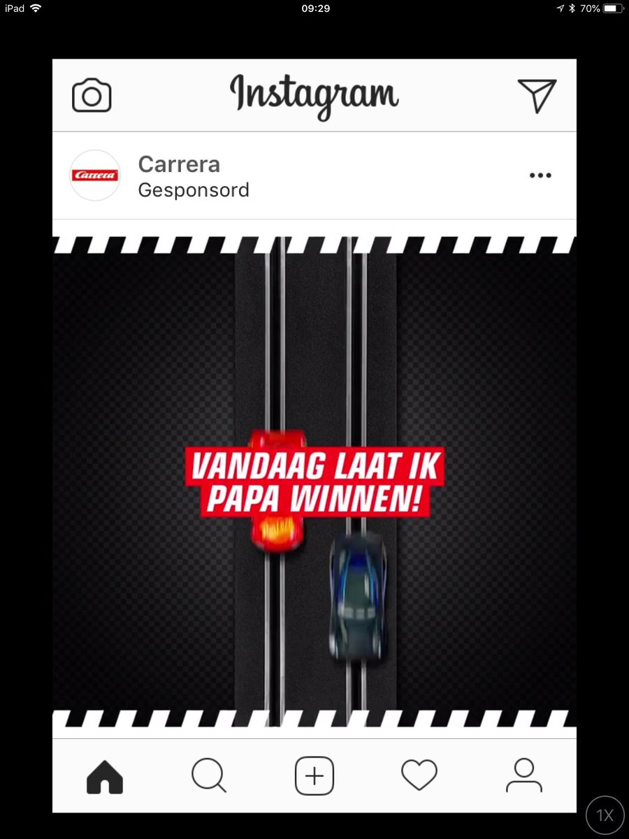 SlotcarAcademy's tweet photo. Great add of @CarreraRennbahn on Instagram. ‘Today I let daddy win’ #fathersday #carrera #CarreraDigital132 https://t.co/ZieEph5Kvs