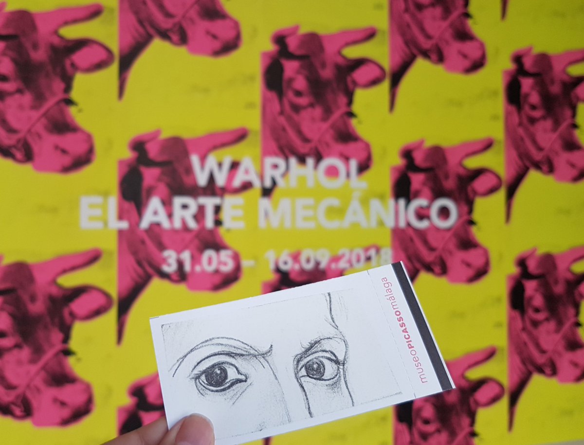 mPICASSOm's tweet photo. ¿Aún no has visitado la exposición "Warhol. El arte mecánico"? Aprovecha la oportunidad única para admirar la gran retrospectiva del artista pop en Málaga, hoy domingo además tenemos entrada libre de 17 a 19h (acceso hasta las 18.30h). + Info >  https://t.co/5p8Nr2Pfgp #WarholMPM https://t.co/LDbHBTNroY