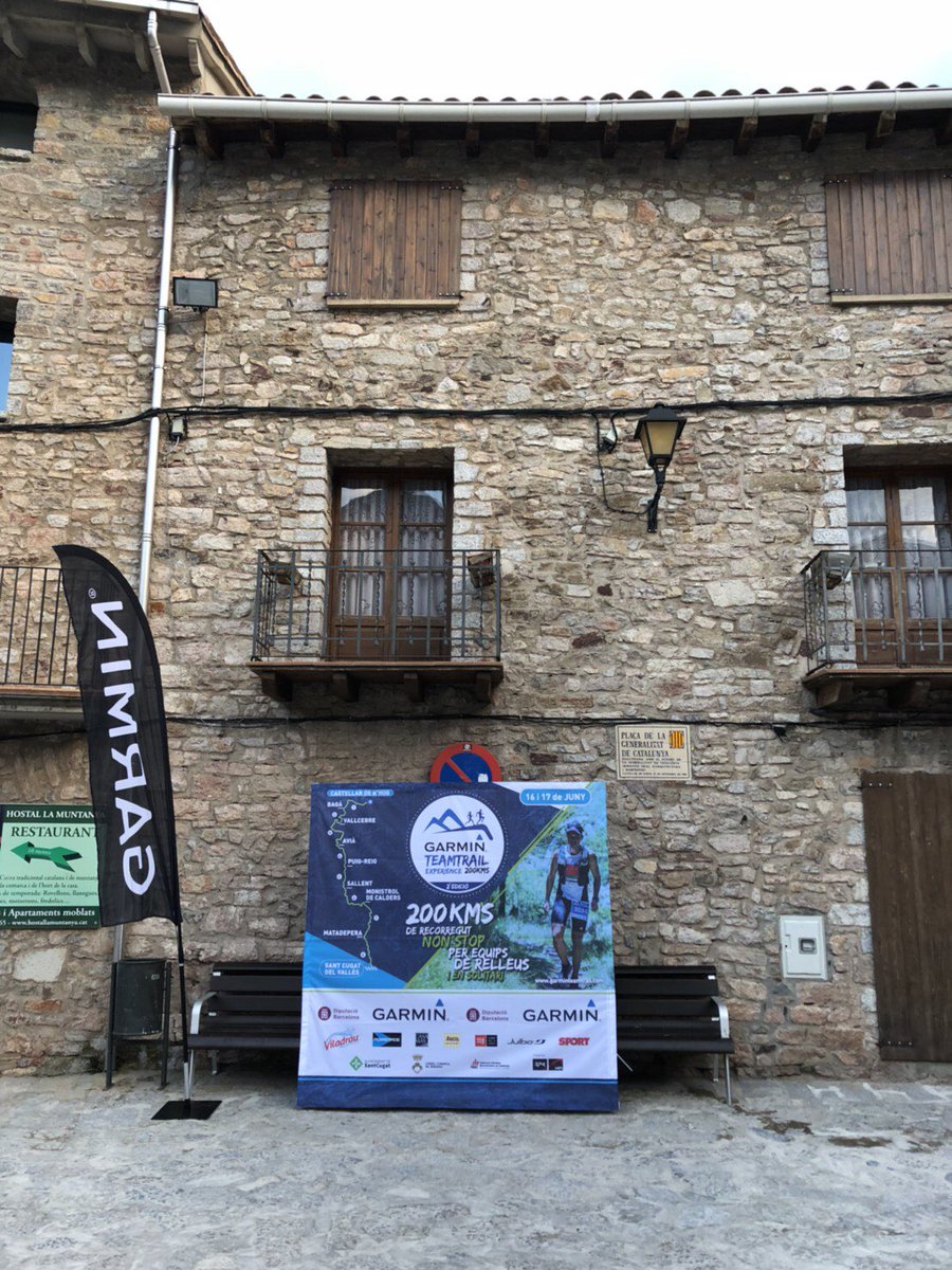 Trail4Solidaris's tweet photo. Ja hem arribat a Sant Cugat! @GarminTeamTrail completada. https://t.co/aZ7wkKunrb