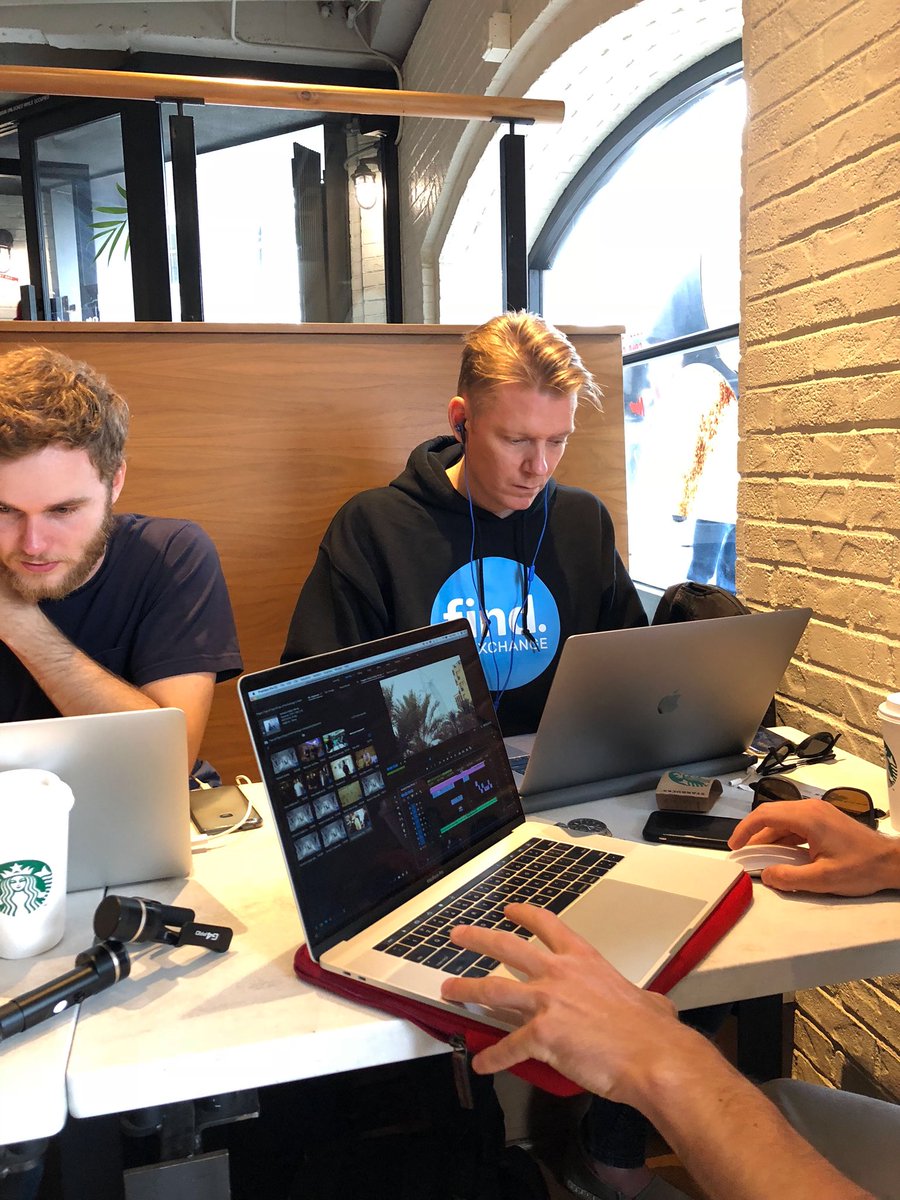 RickyLeeUK's tweet photo. Getting some work done at #Starbucks on #fishermenswharf in #SanFrancisco
Great day of productive work preparing for #BEF2018SF #Blockchain event part of our #BlockchainWorldTour
βββββββββββββ-
#findexchange #ICO #FEX #fintech #crypto #bitcoin #ethereum #Wayra #currency #money https://t.co/hOKPZadJrf