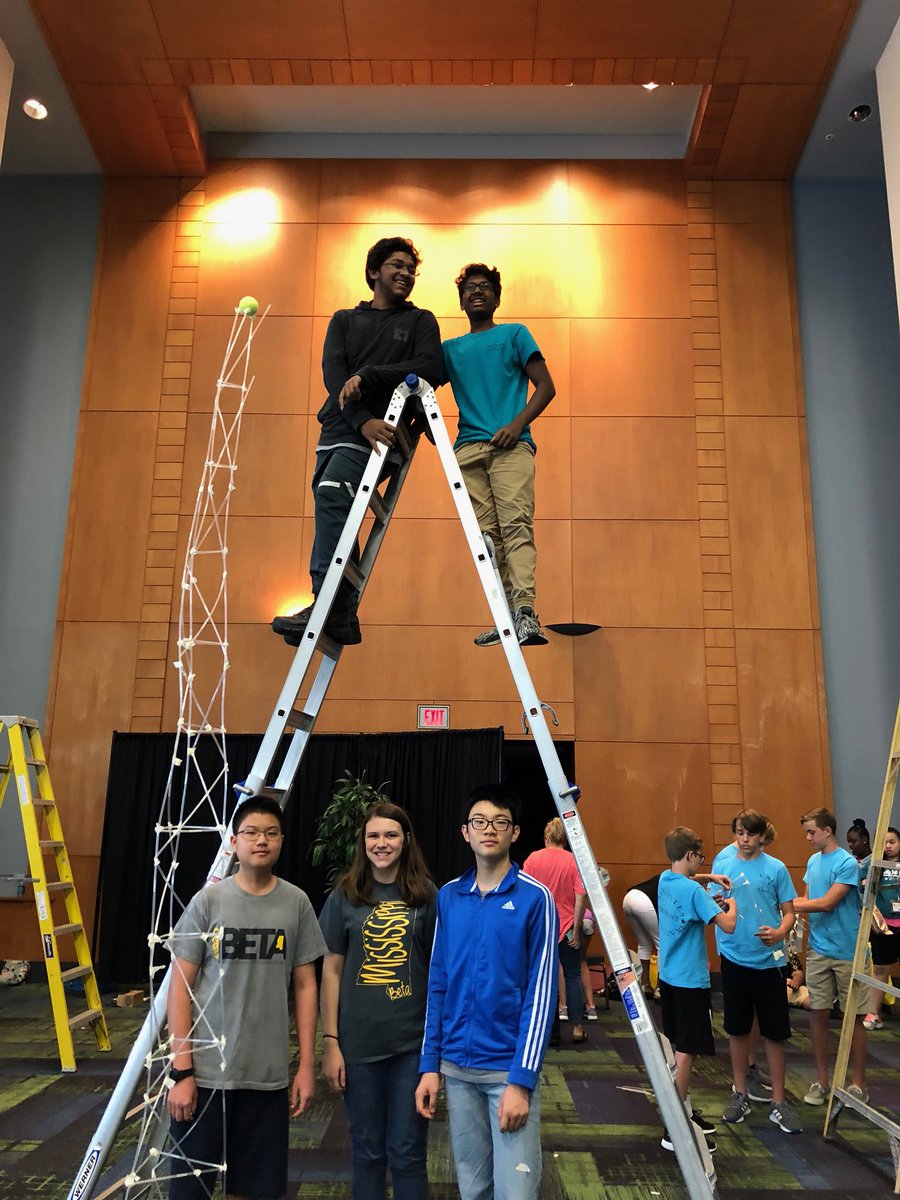 OGMSWarriors's tweet photo. Our students won first place in the Tower of Power competition at the National Jr. Beta Convention #knowyourwhyLCSD #weknow https://t.co/lRcu3i0m9J